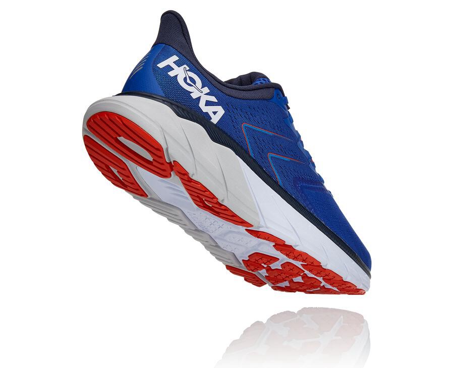 Hoka One One Running Shoes Mens Blue - Arahi 5 - 05349SBJT